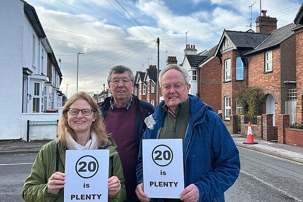 Councillors Kidd, Carnell and Bligh