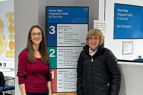 Lib Dem Councillors at Dunstable Health Hub